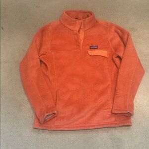 Patagonia Fleece Retool Snap-T Pullover Sweater; size L